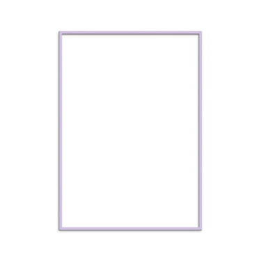 Lilac Wood Frame