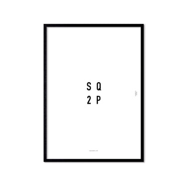Black Wood Frame