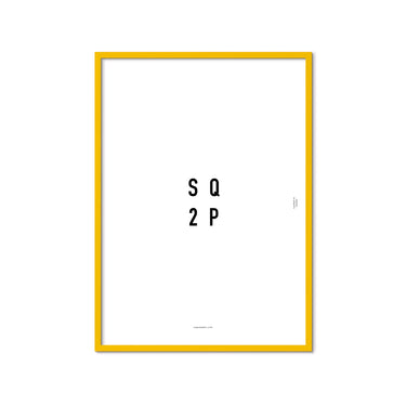 Yellow Wood Frame